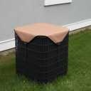 Windyun Winter Air Conditioner Cover AC Cover for Outside 36x36 Inch Universal Waterproof Units 600d Oxford Fabric Sturdy Central Defender Fits Most Central Protects from Rain Snow Leaves Sun (Khaki)