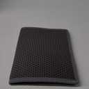 Pieviev Cat Litter Mat Double Layer Waterproof Urine Proof Trapping Mat 1 Pack (Gray, 24x15 Inch (Pack of 1))