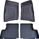 Compatible with 1992 H1 Hummer Front and Rear Floor Mats/Liners 1992 1993 1994 1995 1996 1997 1998 1999 200 2001 2002 2003 2004