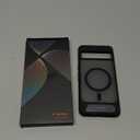 TORRAS Magnetic & Stand for Google Pixel 8 Pro Case, Fit for MagSafe, 12FT Mil-Grade Drop Protection, Slim Fit for Google Pixel 8 Pro Phone Case with Built-in Flush Kickstand, Translucent Matte Black