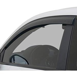 WellVisors Window Visors Wind Deflectors Compatible with Fiat 500 500c 500e 2012-2019 Premium Series Rain Guards 3-847FA001