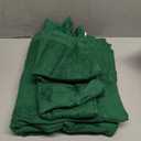 Peryiter 6 Pack Cotton 3D Christmas Bath Towels Set Green Christmas Tree Towels for Bathroom, Soft and Absorbent, Contains 2 Bath Cloth, 2 Hand Cloth and 2 Wash Cloths