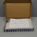 Bamboo Bread Box for Kitchen Counter-Large Capacity Bread Storage Container Farmhouse Bread Box with Window Bread Holder