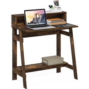 Furinno Simplistic a Frame Computer Desk, Espresso, 32 inches