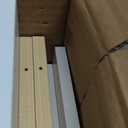 COOGOU White Desk Organizers and Storage Small Desktop Bookshelf Length Expandable Desk Organization Shelves Counter Corner Book Shelf Adjustable Narrow Book Organizer for Desk Countertop (24.4" White Yellow Stretch Bookshelf)