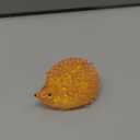 1Pcs Squishy Hedgehog Sugar Stress Balls for Kids and Adults Sensory Squeeze Fidget Toys Cute Sugar Ball for Easter Basket Stuffers Party Favors Hedgehog Squishy Toys for Anxiety Autism (Orange)