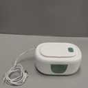 Momcozy New Baby Wipe Warmer, Large Capacity Wipe Dispenser Compatible with 60-80pcs,10-Min Fast Heating,4 Temperature Modes, Innovative Spring Design, Silicone &Top Seals, Even Heating,3-Level Nightlight (Green)