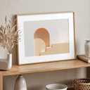 11x14 Picture Frame, Solid Oak 11x14 Photo Frame with Mat to 8x10, 14x11 Natural Oak Wood Frames for Wall, Set of 1