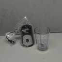 Mueller Smoothie Blender for Smoothies - Personal Blender for Shakes, Frozen Drinks, Baby Food & More, 15oz Travel Cup and Lid, Durable Stainless Steel Blades for Powerful Blending Performance, Black