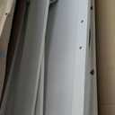 Shoe Storage Cabinet with Handmade Rattan Drawers, Freestanding Shoe Organizer Cabinet with Solid Wood Legs, Narrow Shoe Cabinet Storage for Entryway, Rustic Slim Shoe Rack Cabinet (White)