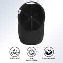 Dad Gifts for Men, Dad Hat Embroidered Letters Adjustable Baseball Cap (Medium)