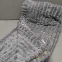 Mivnue Pet Couch Cover, Couch Covers for Dogs, Washable Dog Sofa Covers Couch Protector, Fuzzy Non Slip Couch Slipcover Pet Friendly (27.6" x 59.1", Light Grey)