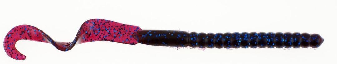 Berkley PowerBait Power Worms Fishing Soft Bait (4" (15 Count), Blue Fleck)