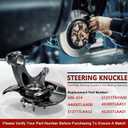 686-424 Right Knuckle & Wheel Bearing Compatible with Honda CR-V 2017-2023