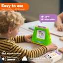 Talking Flash Cards for Toddlers: Self-standing & Dual-Speed Learning Toys with 448 Sight Words - Speech Therapy Toys for Autism Montessori Education - Birthday Gifts for Boys Girls Sensory