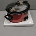 Crock-Pot 6-Quart Cook & Carry Oval Manual Portable Slow Cooker, Red - SCCPVL600-R