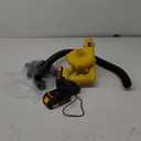 Cordless Leaf Blower with 2PCS 1500mAh Batteries Powered Small Handheld Leaf Blower for Lawn Care Yellow