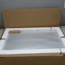 LOAAO 24X36 Gold Bathroom Mirror, Rounded Rectangle Gold Frame Mirror, Brushed Gold Bathroom Vanity Mirror Wall-Mounted, Anti-Rust, Hangs Horizontally or Vertically