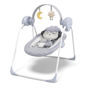 Baby Swings for Infants, Portable Baby Swing with 5-Speed, with Music and Timing for 0-9 Months 6-20 lbs