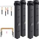 woiron 4 Pcs Table Leg Extenders for Folding Tables, Adjustable Folding Table Leg Extensions, for Square Straight Legs,Raise Table Height 3.4"/6.6"/9.8"/13"(Inner Diameter 1.35")