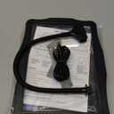 Large 5X Rechargeable Magnifying Glass with Light and Stand, 50 LED Flexible Gooseneck Hands Free Magnifying Desk Lamp,Full Large Page Magnifier for Reading,Sewing,Crafts,Painting,DIY, Black