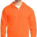 Fruit of the Loom Eversoft Fleece Full Zip Hoodie Sweatshirt, M