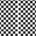 PintreeLand 2PCS Race Car Foil Fringe Curtains 3.28x6.56 Ft, Black and White Checkered Party Backdrop Streamers Decorations, Photo Booth Props
