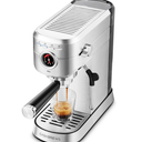 CASABREWS 5418 PRO Espresso Machine 20 Bar, Upgraded Espresso Maker with Powerful Steam Milk Frother, Stainless Steel Coffee Machine with Fast Heating System for Cappuccino, Latte, Silver
