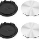 4Pcs Wheel Center Cap for 2002-2006Escalade Wheel Rim 199mm(7.83in) Silver Hub Cap Wheel Cover, Replacement 15650047 15650049