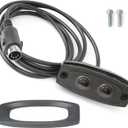 YUXIVCNE KDH051-306 Recliner Switch Replacement for Kaidi KDH051-301 KDH051-308 31100563(A) for Mulin MLSK39, 2 Function Key 5 Pin Sofa Lift Chairs Hand Control Controller