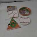 Baseball Party Supplies Kit for 24 - Complete with Dinner & Dessert Plates, Napkins, Cups, Banner & Tablecloth Baseball Birthday & Gameday CelebrationsBaseball Party Decorations & Favors