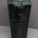 Extra Large Memory Foam Seat Cushions for Office Chairs, Pressure Relief Seat Cushion for Tailbone Pain Relief, Sciatica & Back Pain, Ergonomic Office Chair Cushion for Long Sitting & Driving (Black) (Black & Dark Gray)