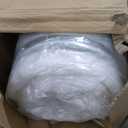 Novilla Queen Size Mattress 10 Inch Hybrid Mattress with Memory Foam & Pocketed Coil for Durable Support & Motion IsolationMedium Soft Queen Mattress in a Box Amenity (White)