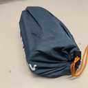 Inflatable Seat Cushion, Self Inflating Memory Foam Stadium Seat Cushion Lightweight Camping Chair Pad Airplane Cushion for Long Flights Outdoor Travel Bleacher Office Car Backpacking (Blue) (Standard)