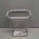 Elsjoy 1.2 Gallon Plastic Drink Dispenser with Spigot, Cold Beverage Dispenser Fridge Drink Container for Iced Tea, Lemonade, Coffee