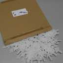 6pcs Large White Snowflakes Ornaments 12 Big Plastic Glitter Snowflake for Winter Indoor Outdoor Christmas Tree Window Room Decorations Giant Craft Snowflakes