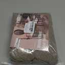 Genina Waterproof Seat Covers for Dining Room - Dining Chair, Kitchen Chair Covers slipcovers (Taupe, 4 Pcs)