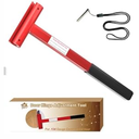 Door Hinge Adjustment Tool, Hinge Gap Adjusting Wrench for Heavy .134 Gauge Commercial Door, Hinge Hole Adjustment Wrench， Long Handle Hinge Repair bender with Rubber Grip 