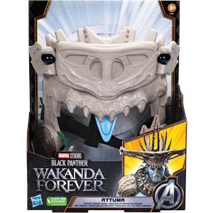 Marvel Studios' Black Panther: Wakanda Forever Attuma Shark Armor Mask Role Play Toy with Hammerhead Expansion Feature