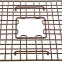 SinkSense Wren 27" x 15" Kitchen Sink Bottom Grid, Antique Brown