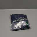 SILKWORLD Men's Swimming Trunks with Compression Liner 2 in 1 Quick-Dry Swim Shorts with Zipper Pockets (Small, Navy)