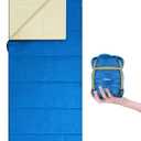 Sleeping Bag, Ohuhu Lightweight Sleeping Bag 3 Season Warm Weather Portable Compact Sleeping Bags for Adult Kids with Carry Bag for Camping Hiking Backpacking and Outdoors 59-77