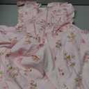 KUTUMAI Floral Corset Midi Dress Flowy Slit Summer Spring Wedding Guest Dresses for Women Sundress with Pockets (X-Small)