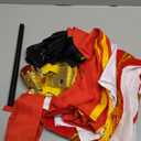 FYMNSI Kids Boys King Prince Charming Costume Halloween Christmas Outfits Storybook Royal Medieval Knight Cosplay Dress Up (7-8T, White Truncheon Suit 7pcs)