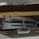 Voldra Corner Shower Caddy Suction Cup, 2 Pack Corner Shower Shelves No Drilling, Aluminum Upgrade Suction Cup Shower Organizer with Towel Bar & Hooks Removable Bathroom Storage Rack(Gray)