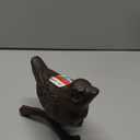 HD 5.6in Aluminium Bird On Branch Brown, 6pack