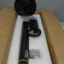 5th Wheel RV Jack Left Leg, Ground Control 3.0 Automatic 5th Wheel RV Leveling System Rear Hall Effect Jack with Motor, 5000 lbs, Black 305339