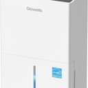 4500 Sq.ft Energy Star Dehumidifier for Home Basement, Glowells 52 Pints Large Room Dehumidifier with Drain Hose & Water Tank 0.58 Gal, Dehumidifiers with Smart Humidity Control, Auto Defrost