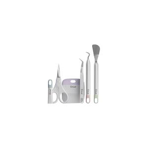 Cricut Basic Set, Cricut Colors/With Vinyl Weeder, Scraper, Vinyl Tweezer, Multicolor (2006695)