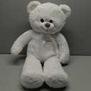 MaoGoLan Giant Teddy Bear Big 4 Feet Stuffed Animal Stuffed Bear Baby Shower 47 inches Life Size Large Teddy for Girlfriend Boyfriend Wife Children (Cream)